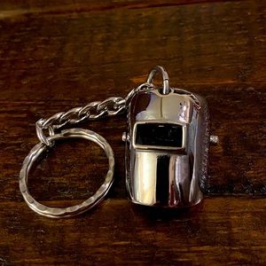 Key chain welding hood / llavero careta soldador